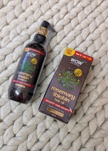 Rosemary Oil And Shampoo- Wow Skin Science