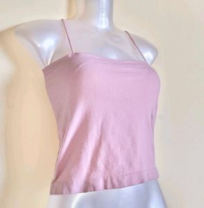 🎁Buy 2 Get 1 Free🎁Pink Spaghetti Papped Top