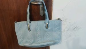 Light Blue Tote Bag