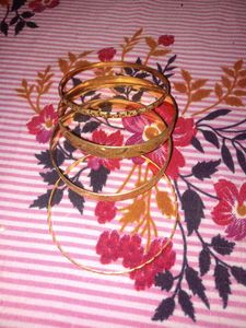 Golden Color Bangles