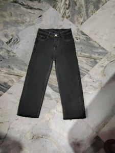 Wide Leg Denim Jeans
