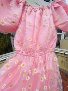 Pink Floral Dress