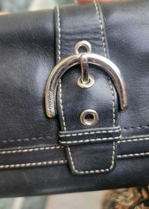 Coach Black Leather Wallet (Fix Price)