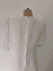 Vintage Inspired Cream Dress
