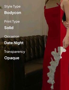 Newme Red Bodycon