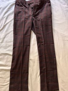 Arvind Checkered 3 Piece Suit Set With Cover