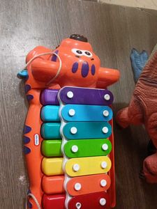 rainbow xailophone tiger piyano toy finger