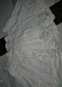 White Ethnic Skirt