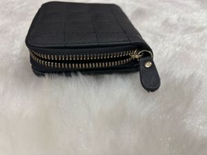 Quilted Black Wallet