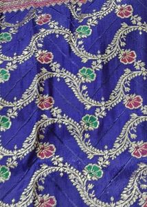 Gorgeous Meenakari  handloom silk benarasi saree