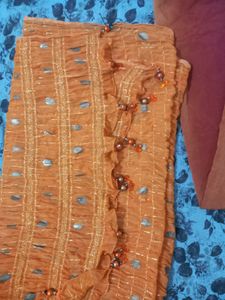 Orange🧡 Duppata