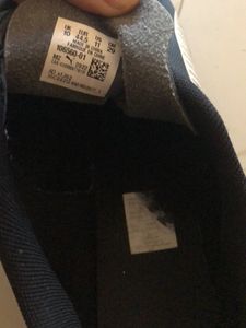 Puma Man Black Leather TT NON marking Sneakers