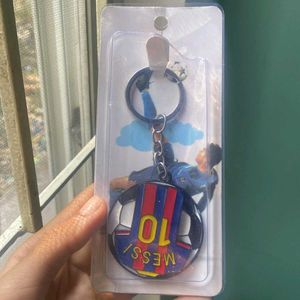Messi Jersey rotating Keychain
