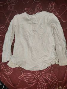 Cute Girls&#39; Long Sleeve Top