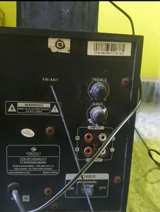 Speaker And Machine Need Repair Good Condition
