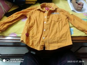 Cord T-shirt For Baby Boy.