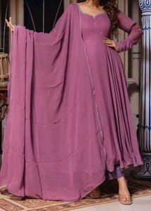PLUM HANDWORK ANARKALI 💟🌸✨*