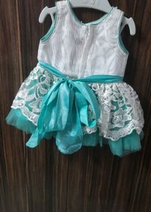 Babyhug Cute Sleeveless Party Wear Frock