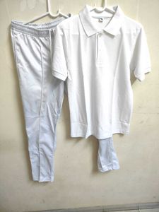 Gym/Yoga White Shirt