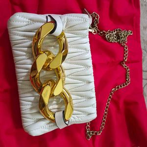 White Gold Bag