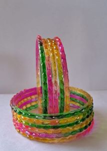Colorful Glass Bangles