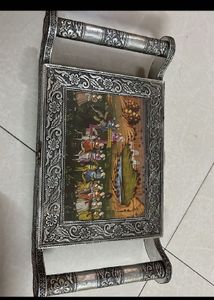 Dryfruits Tray With Attached Lid