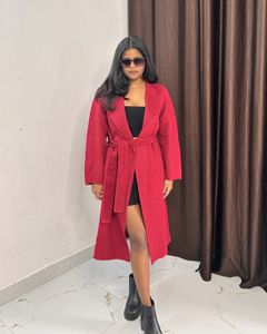 Christmas Trench Coat