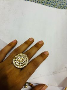Jewelry Set: Necklace, Earrings &amp; Ring