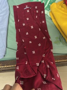Maroon Printed Shirt