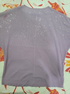 Heavy Partywear Lavender Top