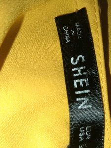 Combo : Jeans &amp; Yellow Lace Top