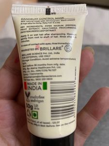 Brillare Dandruff control mask &amp; Shampoo