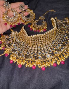SALE‼️ BRIDAL Kundan Full Jewellery Set