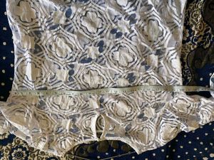 White Floral Lace Top