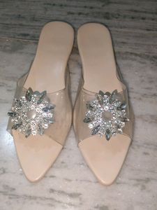 Transperant Belly /Flats For Women