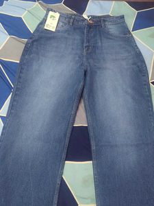 New Me Blue Wide Legged Jeans