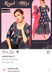 Mokshi Brand Sharara Set
