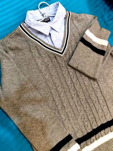 Hunt Kids Sweater &amp; Shirt Set