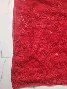 Red Pakistani Suit