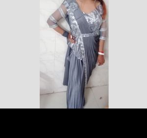 One Minute Heavy Saree Without Belt