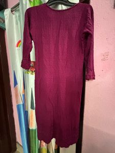 Maroon Tunic Kurta