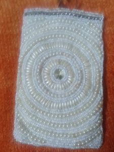 mobile cover with Pearl and stone work