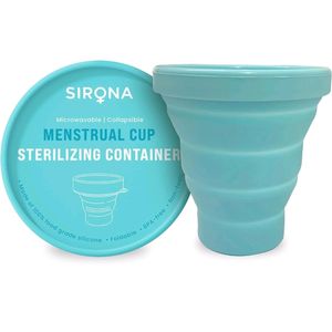 Collapsible Silicone Menstrual Cup Sterilizer