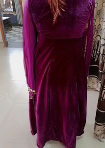 Stylish Boutique Piece Ethnic Wear Of Velvet Fabric