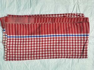 Red &amp; White Checkered Towel