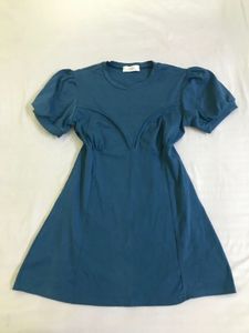 Cute Blue Mini Dress Bust 34