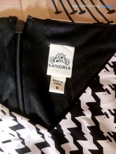 Black N white Printed Dress🔥🖤