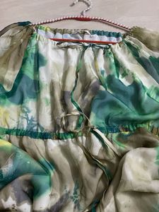 Green Patterned Dress