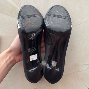 Nine West Branded Floral Heels Uk6 Used