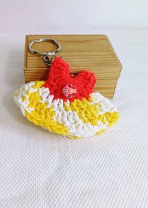 Mini Crochet Keychain Dress